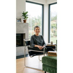 Fotel designerski bauhaus Wassily