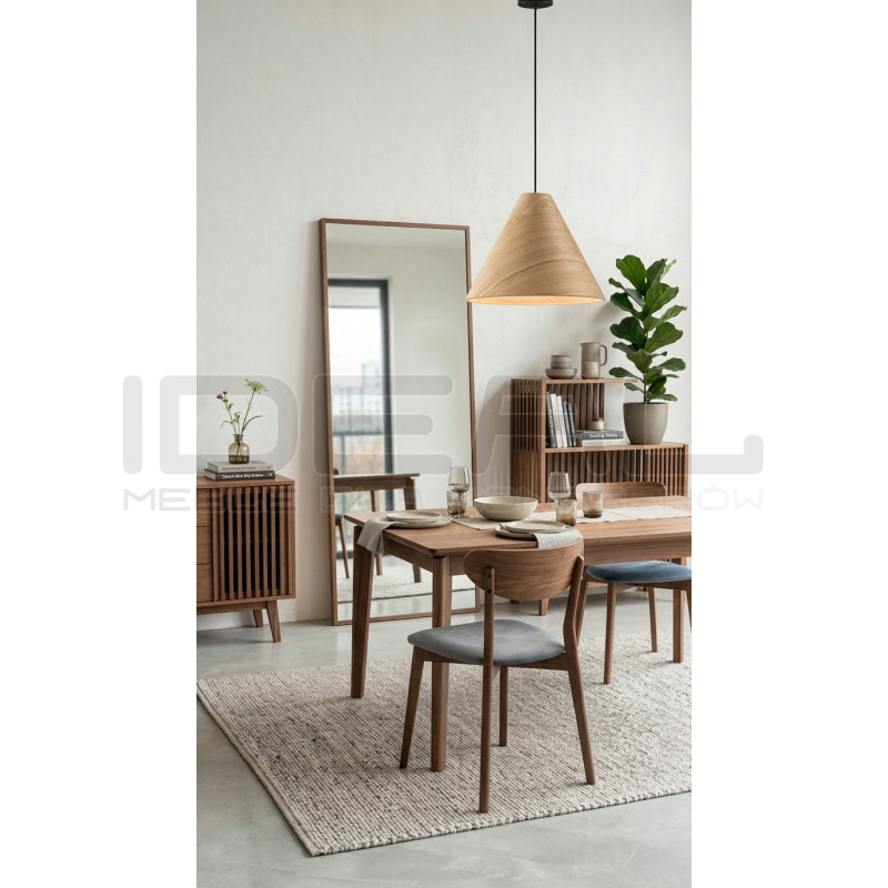 Lampa Solise 45 – drewniana forma, światło z charakterem