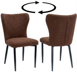 Krzesło obrotowe Turn – nowoczesne, tapicerowane | Ideal Meble