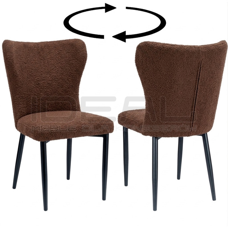 Krzesło obrotowe Turn – nowoczesne, tapicerowane | Ideal Meble