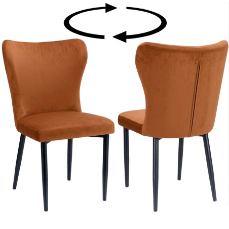Krzesło obrotowe Turn – nowoczesne, tapicerowane | Ideal Meble