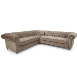 Narożnik Chesterfield Lady 220x310 cm | IdealMeble.pl