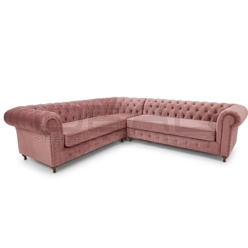 Narożnik Chesterfield Lady 220x310 cm | IdealMeble.pl