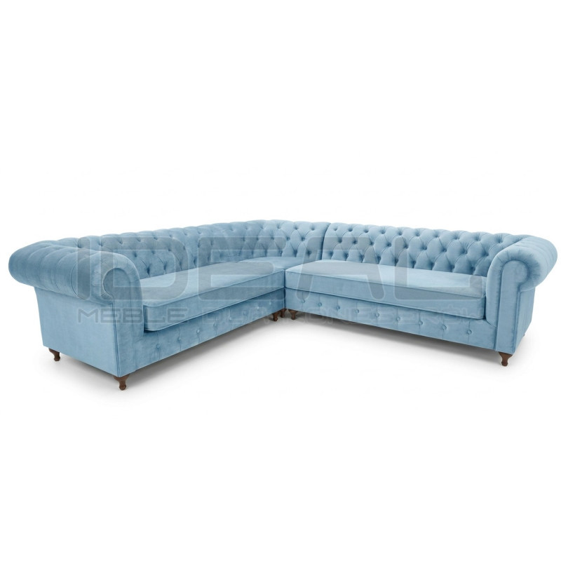Narożnik Chesterfield Lady 220x310 cm | IdealMeble.pl