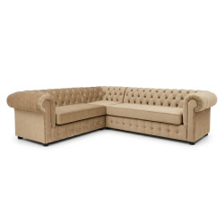 Narożnik Chesterfield March 220x310 z funkcją spania | Ideal Meble