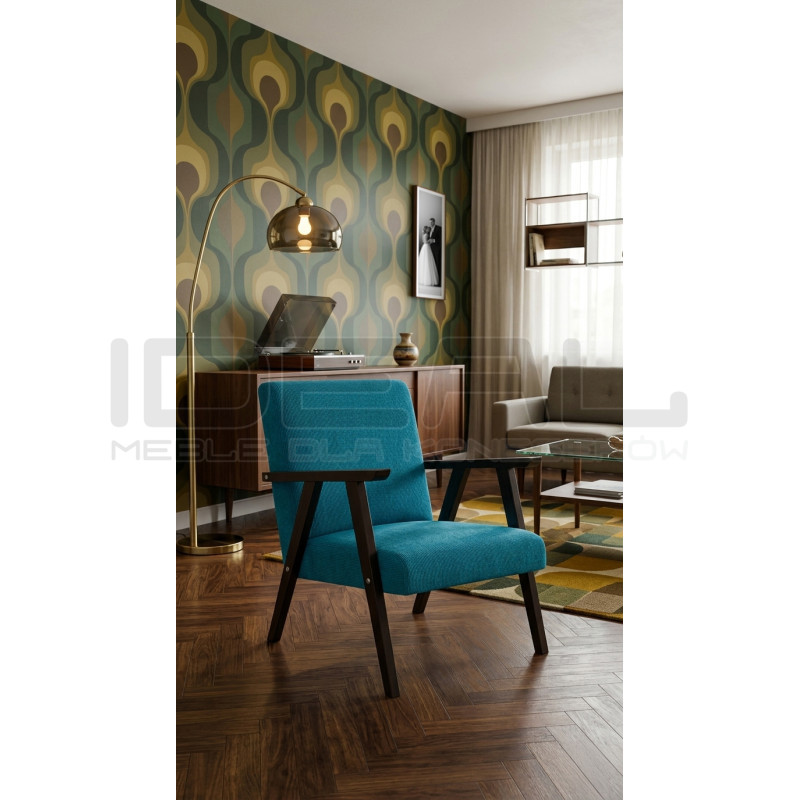 Fotel Vintage w stylu 366 PRL