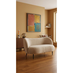 Sofa glamour nowoczesna na nóżkach Aldo 2 os.
