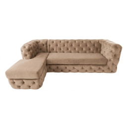 Narożnik Chesterfield Lunar 190x260 cm | IdealMeble.pl