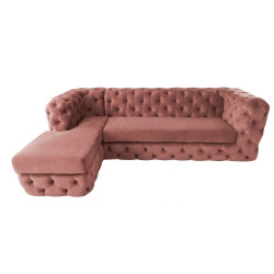 Narożnik Chesterfield Lunar 190x260 cm | IdealMeble.pl