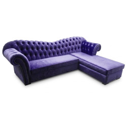 Narożnik Chesterfield Morland – Pikowana sofa narożna na zamówienie
