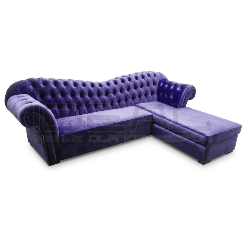 Narożnik Chesterfield Morland – Pikowana sofa narożna na zamówienie