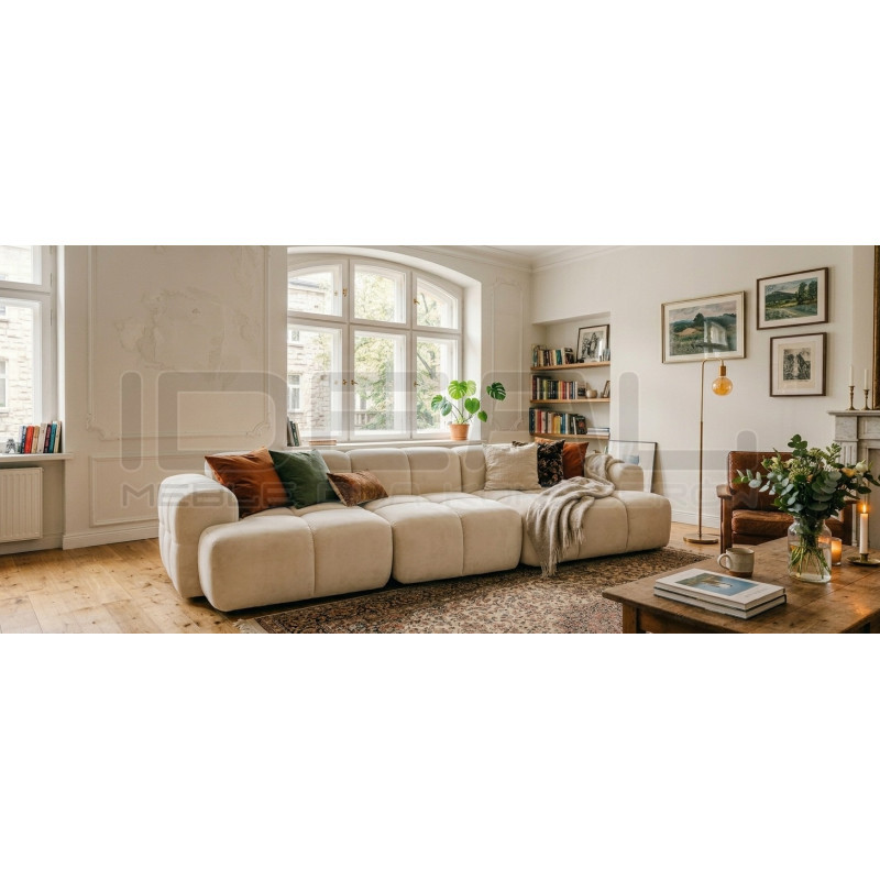 Sofa modułowa Cloud 3 moduły – komfortowa 4-osobowa chmurka