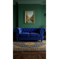 Pikowana Sofa Chesterfield Lady 2 os.
