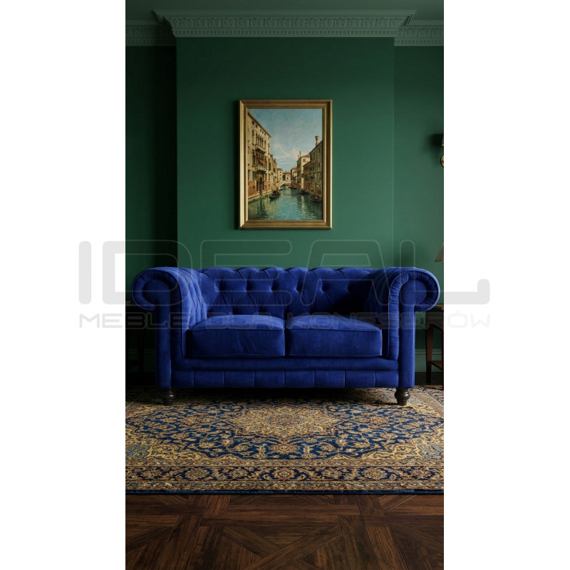Pikowana Sofa Chesterfield Lady 2 os.
