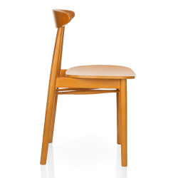 Krzesło Toran – Drewniane krzesło loftowe retro | IdealMeble