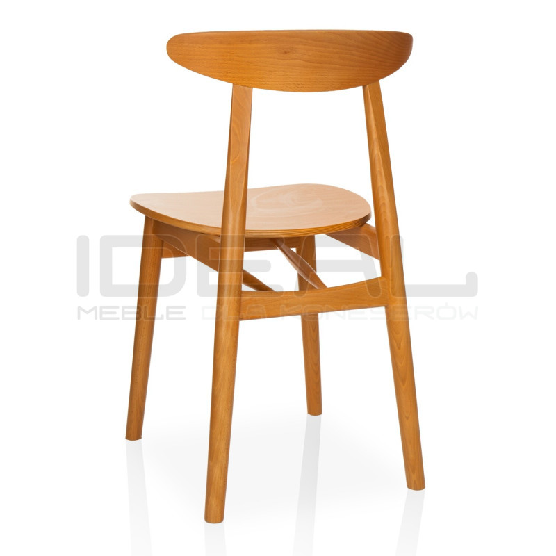 Krzesło Toran – Drewniane krzesło loftowe retro | IdealMeble