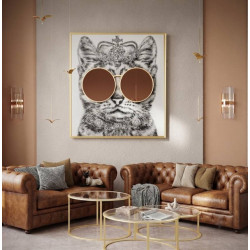 Lampa wisząca glamour GAVI A złota