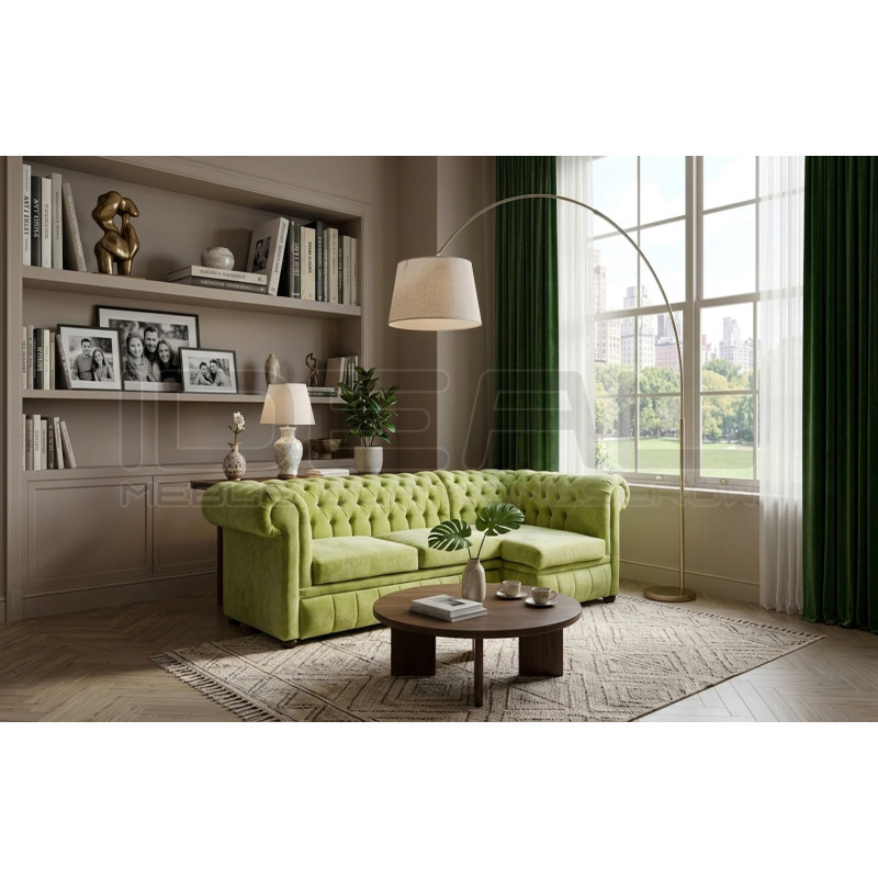 Narożnik Chesterfield Normal 140x260