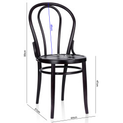 Krzesło gięte Monet – Styl Thonet | IdealMeble.pl