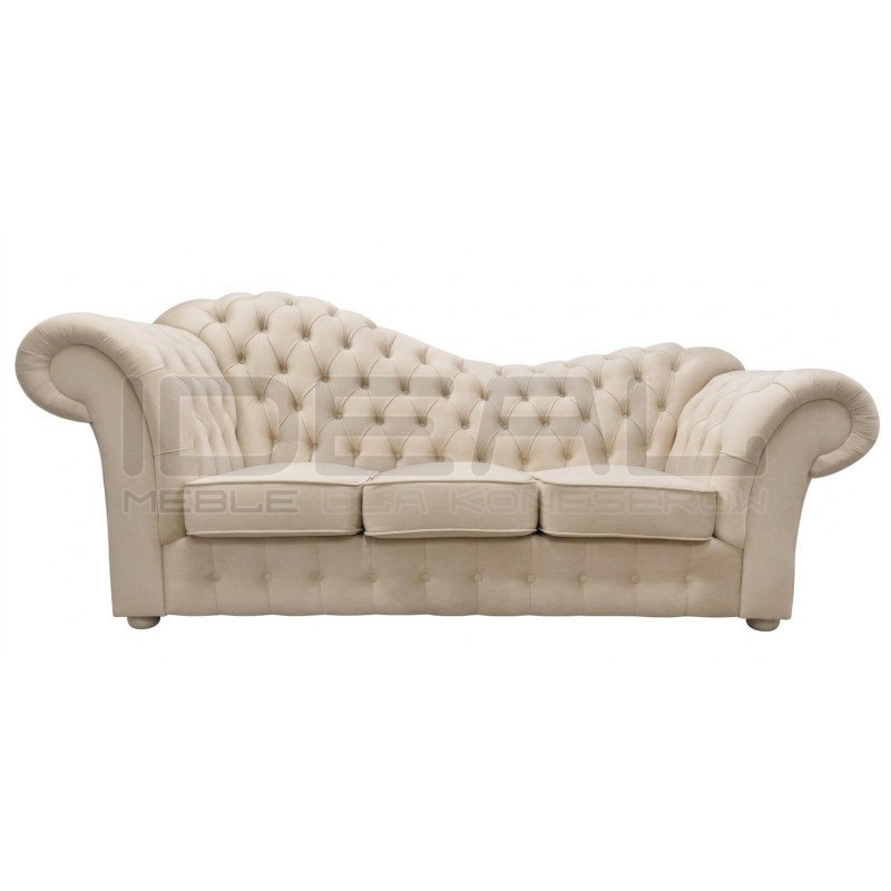 Sofa Chesterfield rozkładana Madame Wave 3 os.