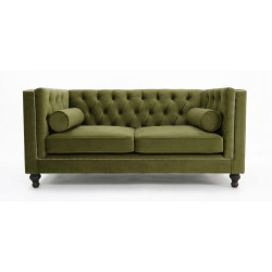Sofa Chesterfield London 2 os.| Proste boki | IdealMeble.pl