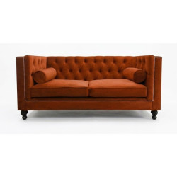 Sofa Chesterfield London 2 os.| Proste boki | IdealMeble.pl