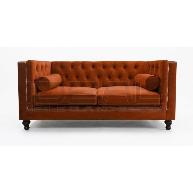 Sofa Chesterfield London 2 os.| Proste boki | IdealMeble.pl