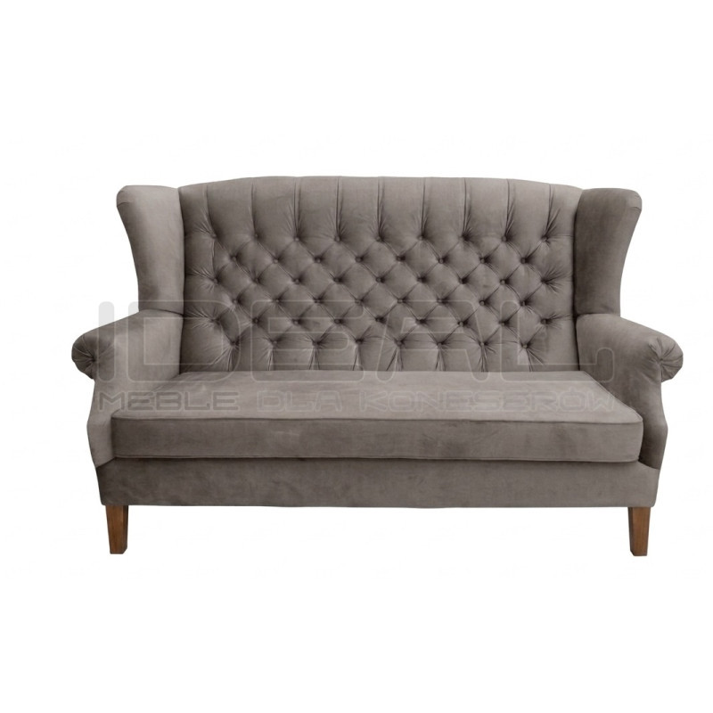 Sofa Chesterfield Uszak Old 2 os.
