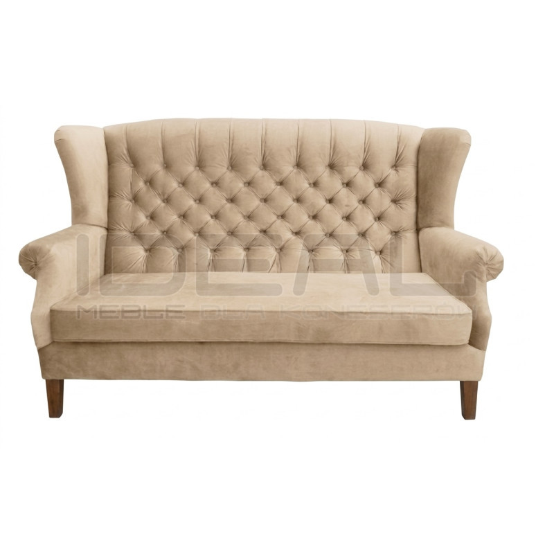 Sofa Chesterfield Uszak Old 2 os.