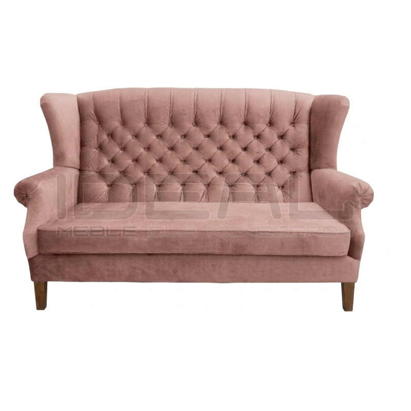 Sofa Chesterfield Uszak Old 2 os.
