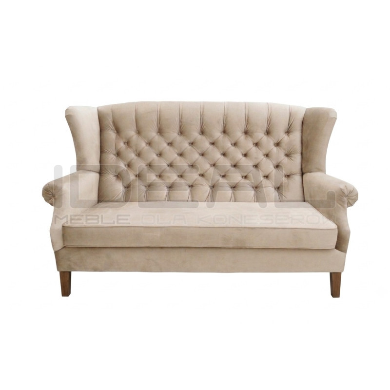 Sofa Chesterfield Uszak Old 2 os.