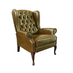 Fotel rozkładany Chesterfield Duke | Recliner z relaksem