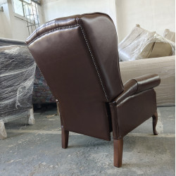 Fotel rozkładany Chesterfield Duke | Recliner z relaksem