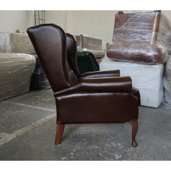 Fotel rozkładany Chesterfield Duke | Recliner z relaksem