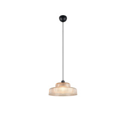 Lampa Wisząca Caro | Szklana Lampa Retro Lat 70 i 80