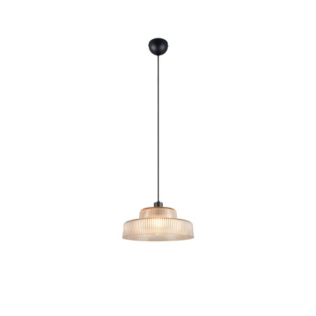 Lampa Wisząca Caro | Szklana Lampa Retro Lat 70 i 80