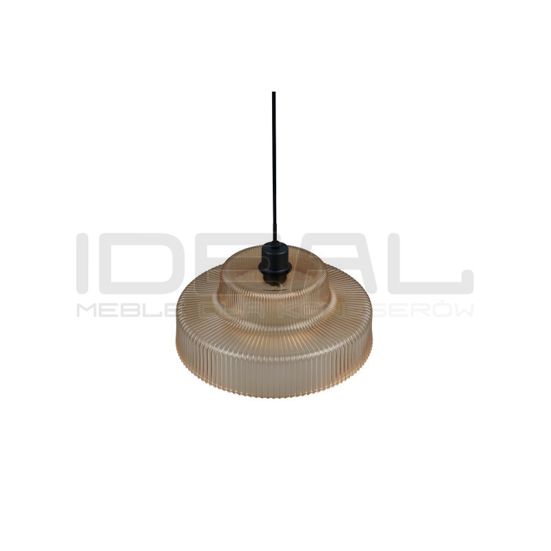 Lampa Wisząca Caro | Szklana Lampa Retro Lat 70 i 80