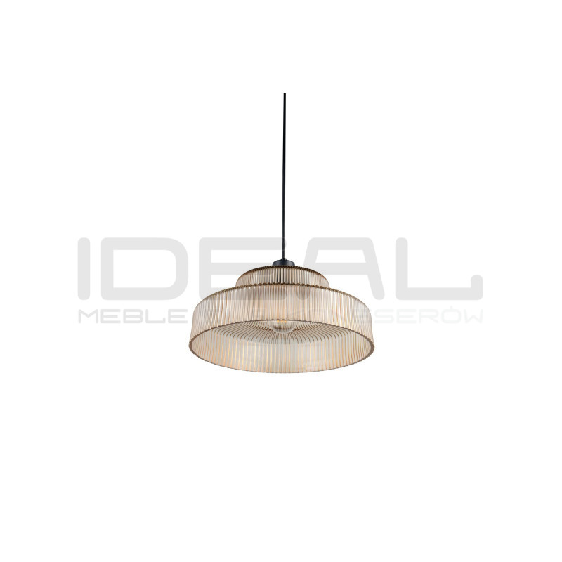 Lampa Wisząca Caro | Szklana Lampa Retro Lat 70 i 80
