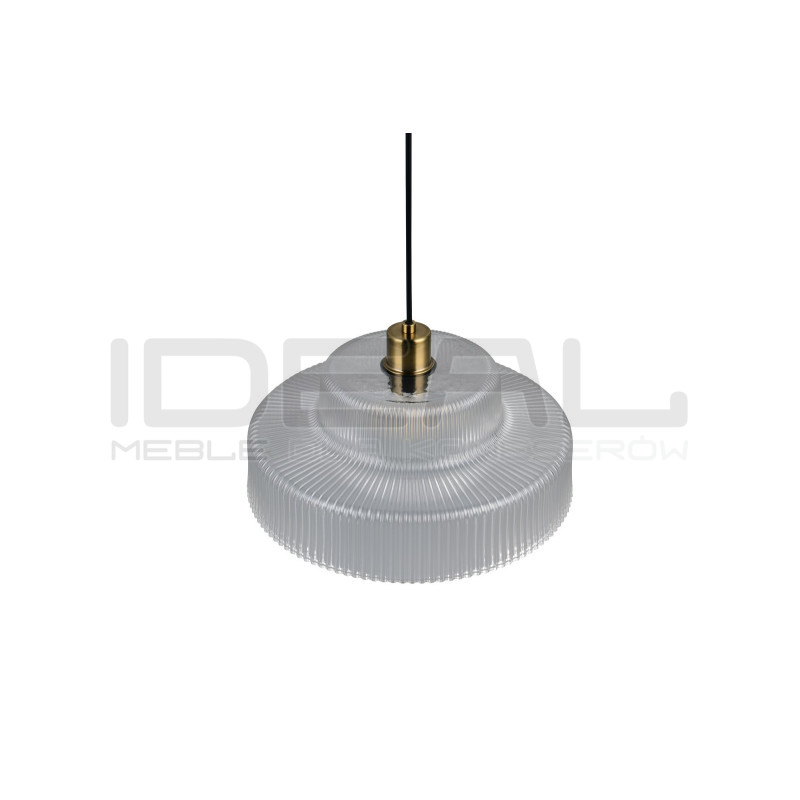 Lampa Wisząca Caro | Szklana Lampa Retro Lat 70 i 80