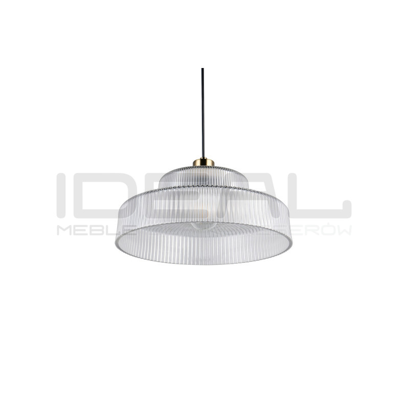 Lampa Wisząca Caro | Szklana Lampa Retro Lat 70 i 80