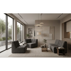 Sofa nowoczesna Leniuch 3 os moduł