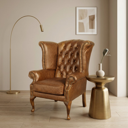 Fotel Uszak Chesterfield Lord Regent
