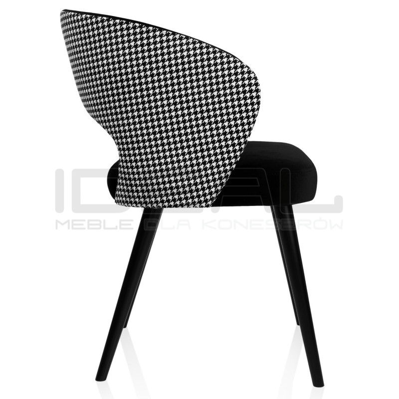 Krzesło Hepburn – krzesło kubełkowe tapicerowane | Ideal Meble