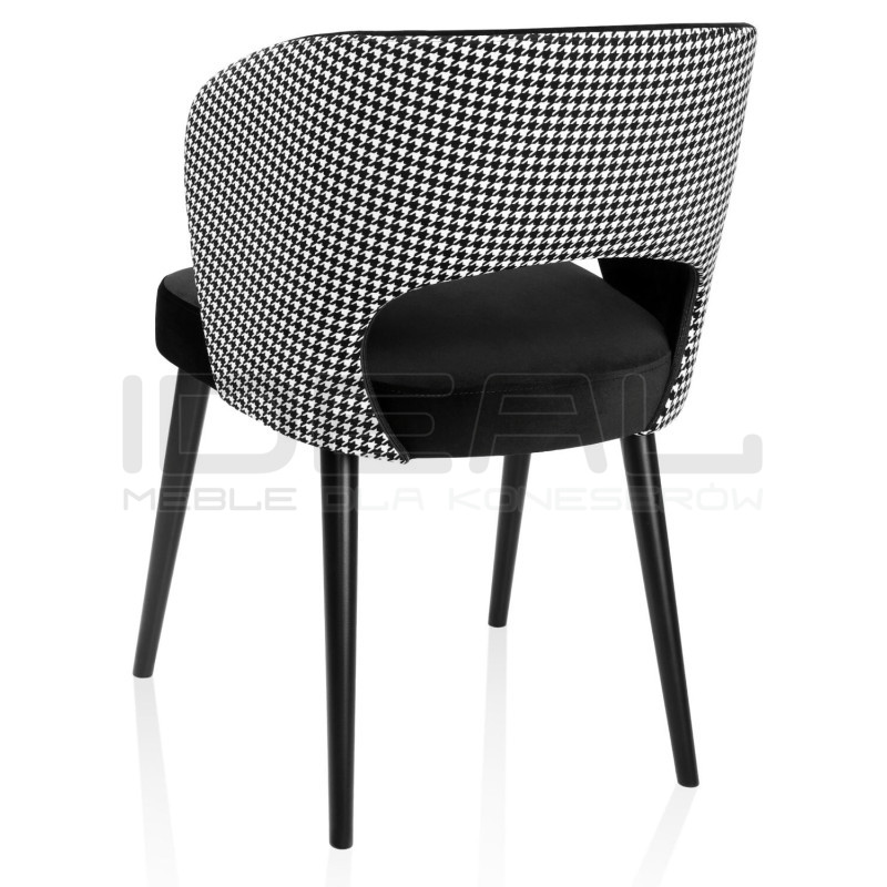 Krzesło Hepburn – krzesło kubełkowe tapicerowane | Ideal Meble
