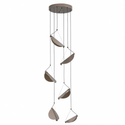 Lampa wisząca NAMI-6 LED – szary szczotkowany