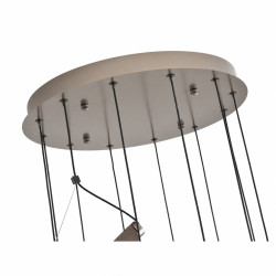 Lampa wisząca NAMI-12 LED do 340 cm | Ideal Meble