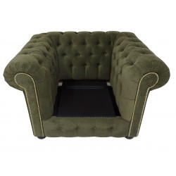 Fotel Chesterfield Violett z pojemnikiem