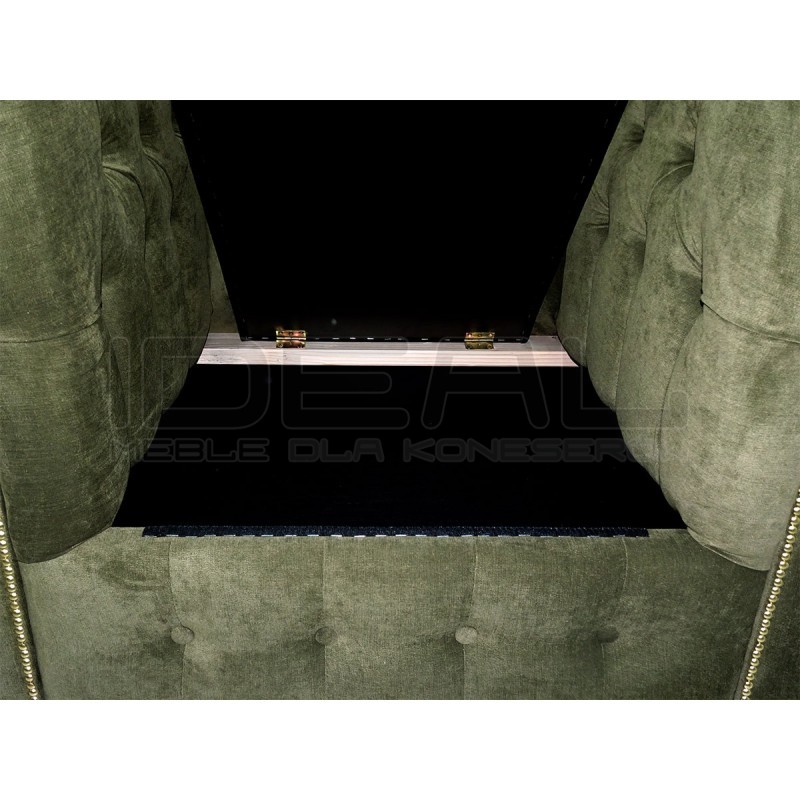 Fotel Chesterfield Violett z pojemnikiem