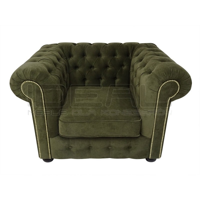 Fotel Chesterfield Violett z pojemnikiem