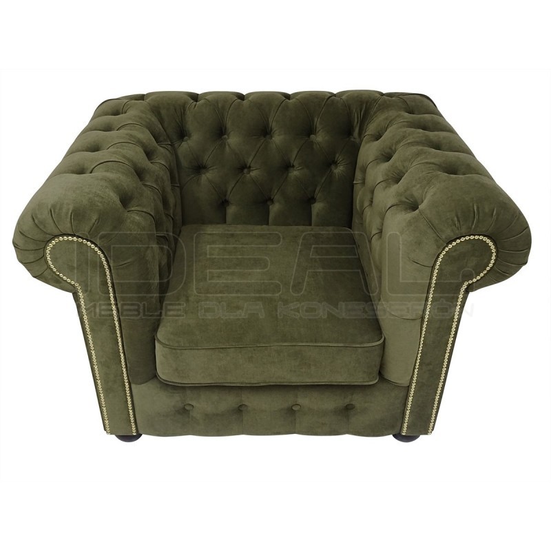 Fotel Chesterfield Violett z pojemnikiem